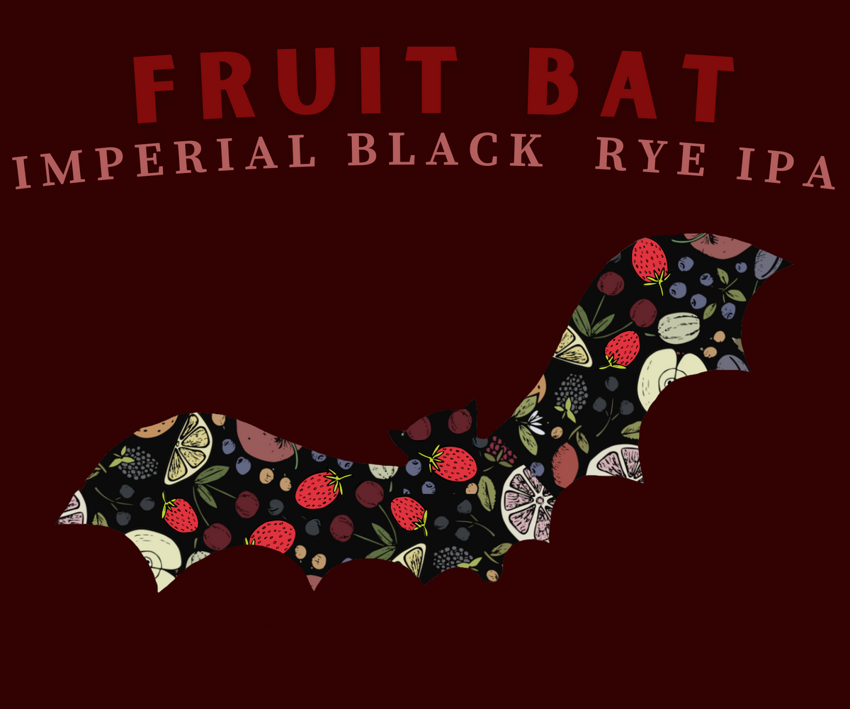 DBS Imperial Black Rye IPA - Fruit Bat