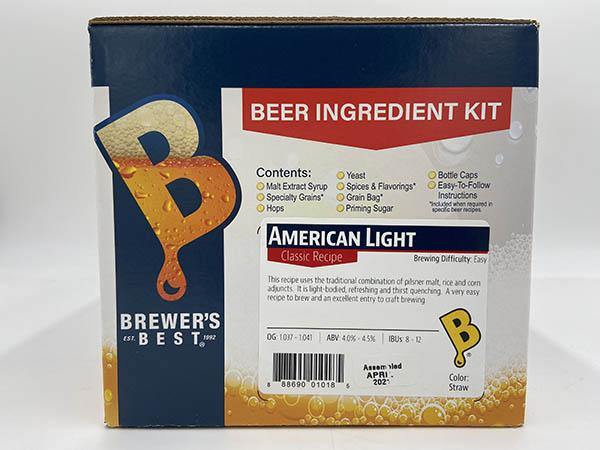 American Light Brewer&#39;s Best Ingredients Kit - Delta Brewing Systems
