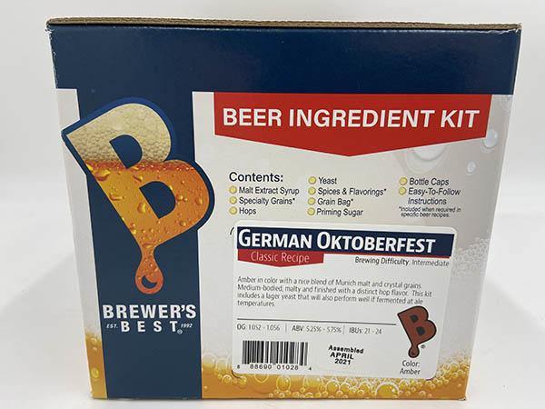 German Oktoberfest Brewer&#39;s Best Ingredients Kit - Delta Brewing Systems