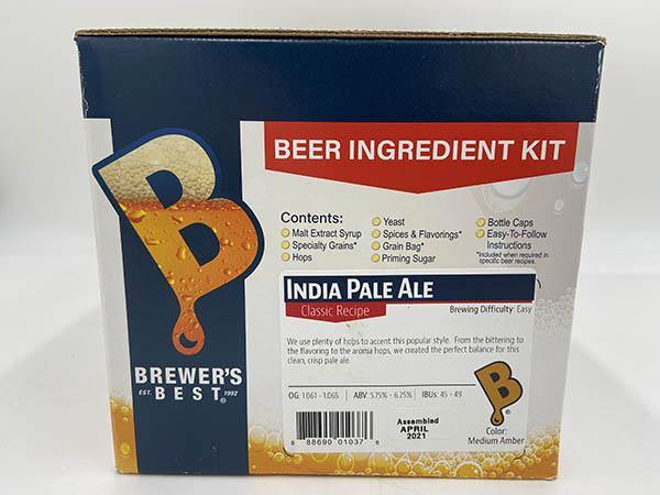 India Pale Ale Brewer&#39;s Best Ingredients Kit - Delta Brewing Systems