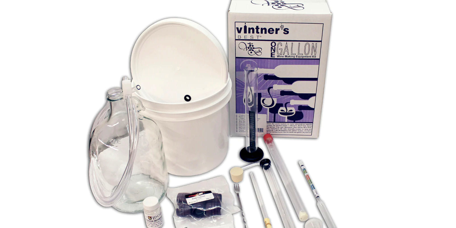 Wine making equipment and accessories.