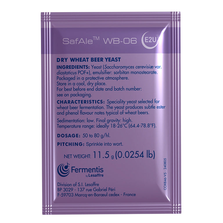 SafAle WB-06 Dry Ale Yeast