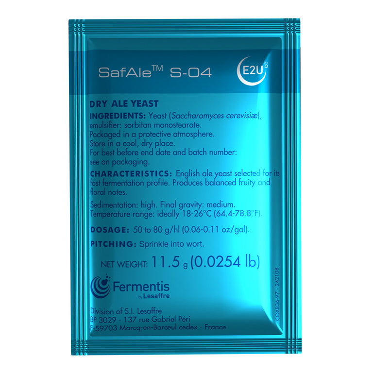 SafAle S-04 Dry Ale Yeast