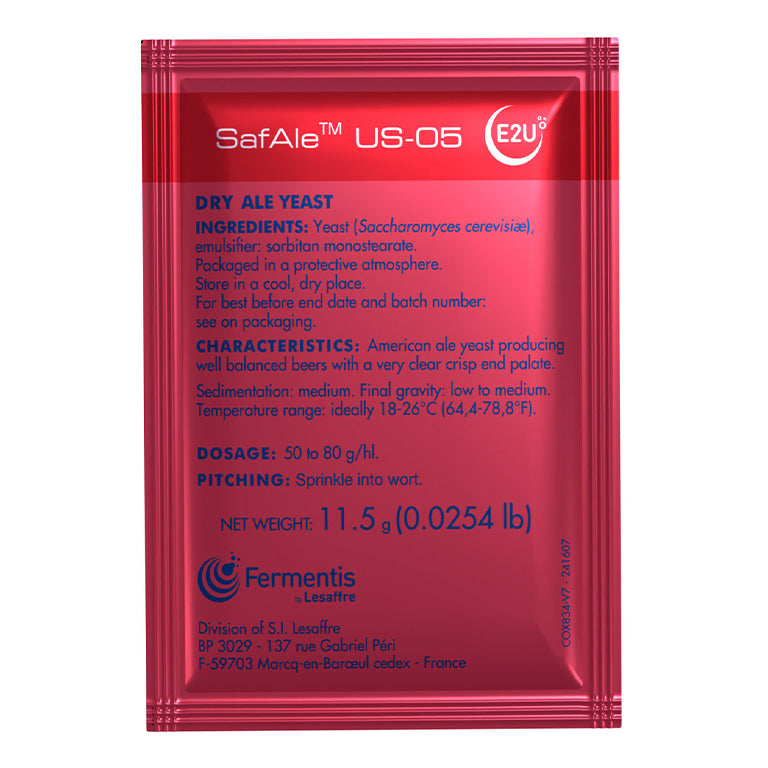 SafAle US-05 Dry Ale Yeast