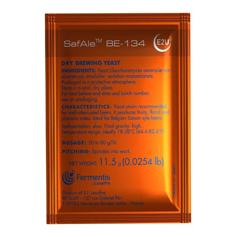 SafAle BE-134 Dry Ale Yeast