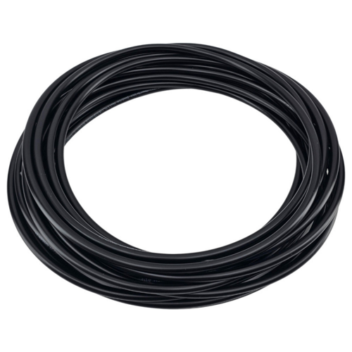 EVABarrier Double Wall Draft Tubing 4 mm ID x 8 mm OD - Black - 39 ft