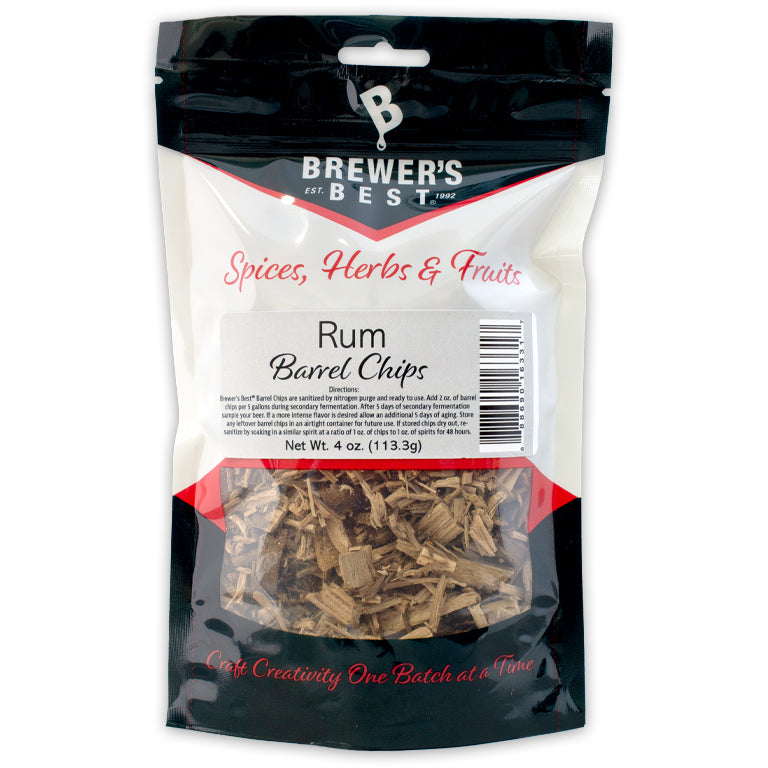 Brewer's Best - Rum Barrel Chips 4 oz