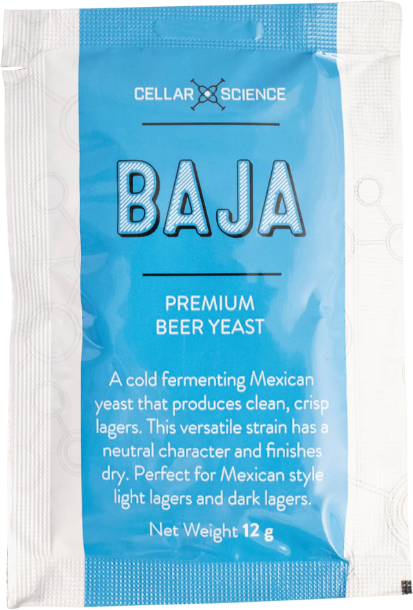 Baja Dry Yeast 12g - CellarScience