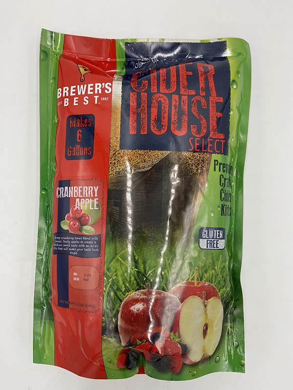 Cranberry Apple Brewer&#39;s Best Cider House Select Ingredients Kit - Delta Brewing Systems