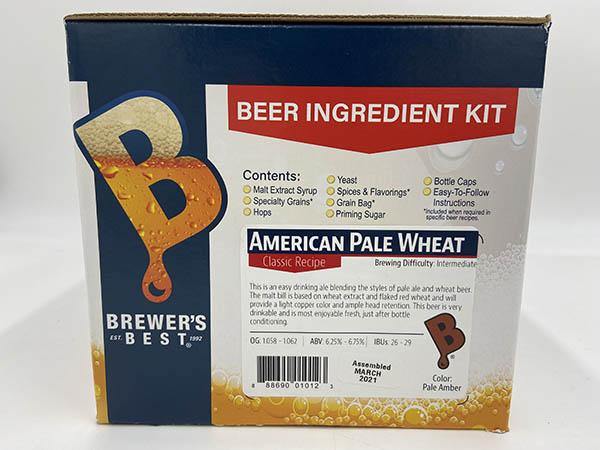 American Pale Wheat Brewer&#39;s Best Ingredients Kit - Delta Brewing Systems