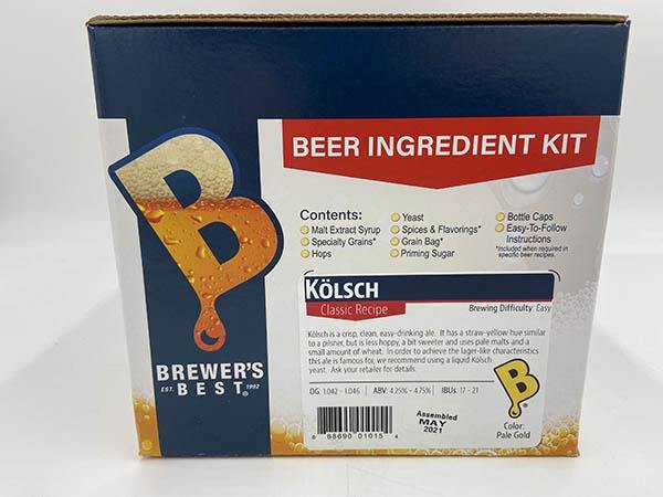 Kolsch Brewer&#39;s Best Ingredients Kit - Delta Brewing Systems