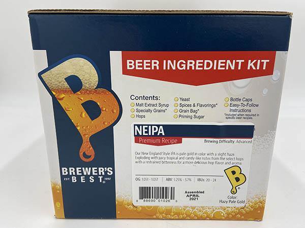 NEIPA Brewer&#39;s Best Ingredients Kit - Delta Brewing Systems
